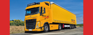 Camion Doumen jaune